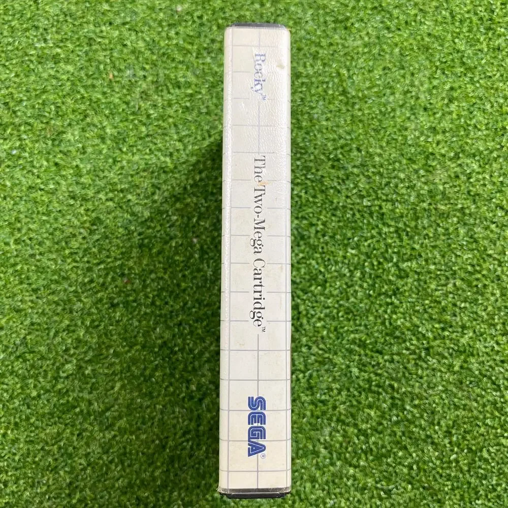 Rocky Sega Master System Game Manual And Case